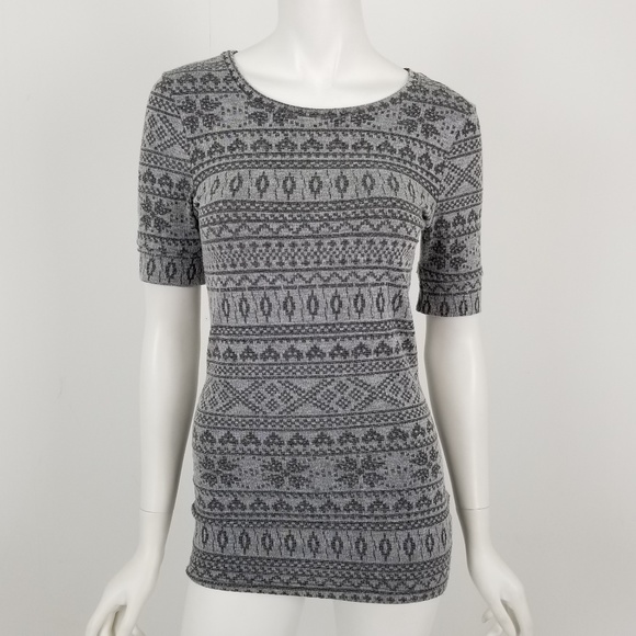 BKE Tops - *SOLD* BKE Buckle Short Sleeve Boho T Shirt